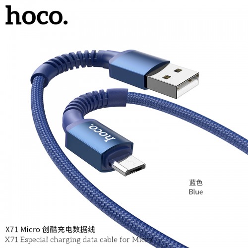 X71 Especial Charging Data Cable for Micro